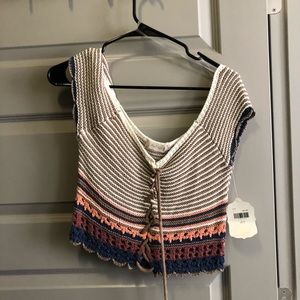 Boho crop top